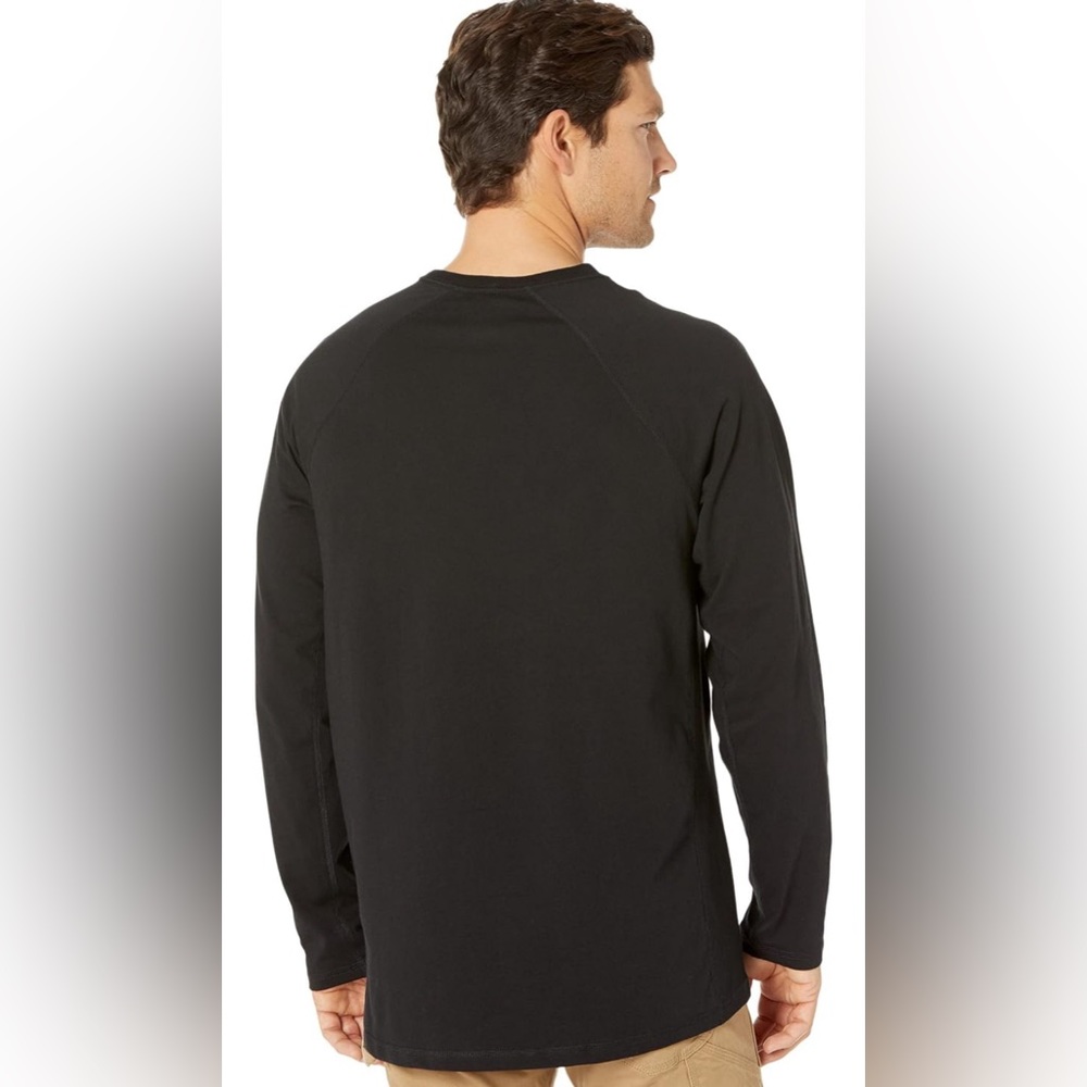 Carhartt Men's Force Relaxed Fit Midweight Long-Sleeve Pocket T-Shirt - Picture 3 of 9